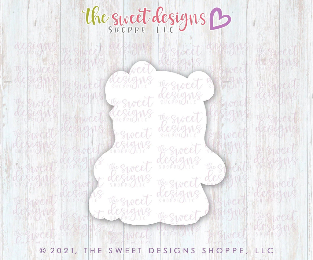 Cookie Cutters - Girly Bear Ghost - Cookie Cutter - The Sweet Designs Shoppe - TSDS - - ALL,Animal,Animals,Animals and Insects,Cookie Cutter,halloween,kids,Kids / Fantasy,Promocode
