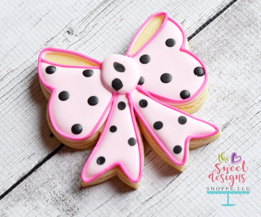 Cookie Cutters - Girly Bow v2- Cookie Cutter - Sweet Designs Shoppe - - Accesories, ALL, bow, Clothing / Accessories, Cookie Cutter, Girl, Girly, Promocode