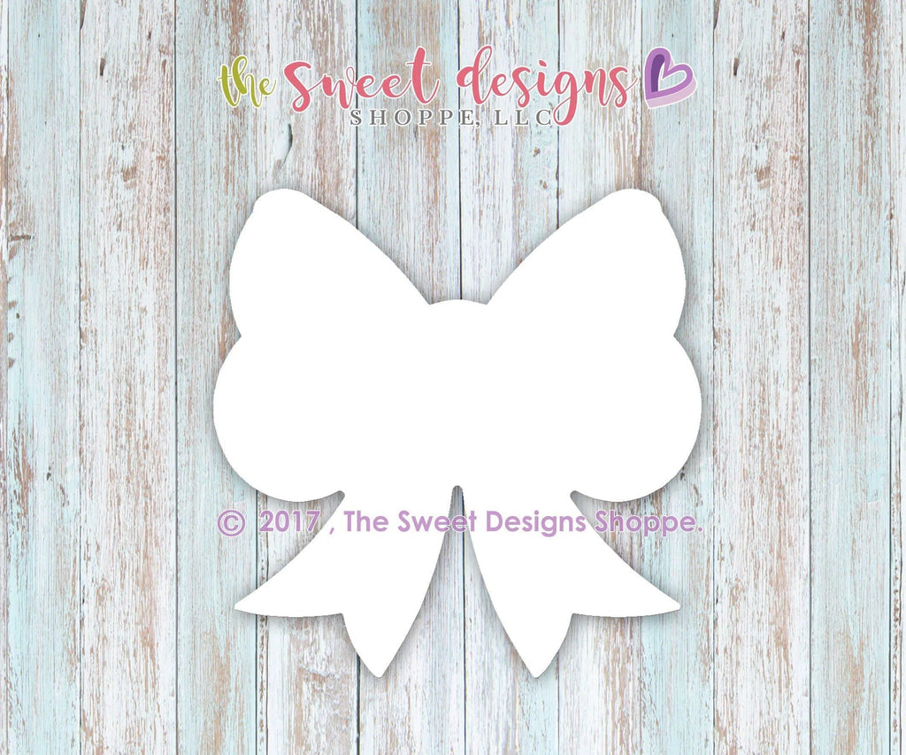 Cookie Cutters - Girly Bow v2- Cookie Cutter - The Sweet Designs Shoppe - - Accesories, ALL, bow, Clothing / Accessories, Cookie Cutter, Girl, Girly, Promocode