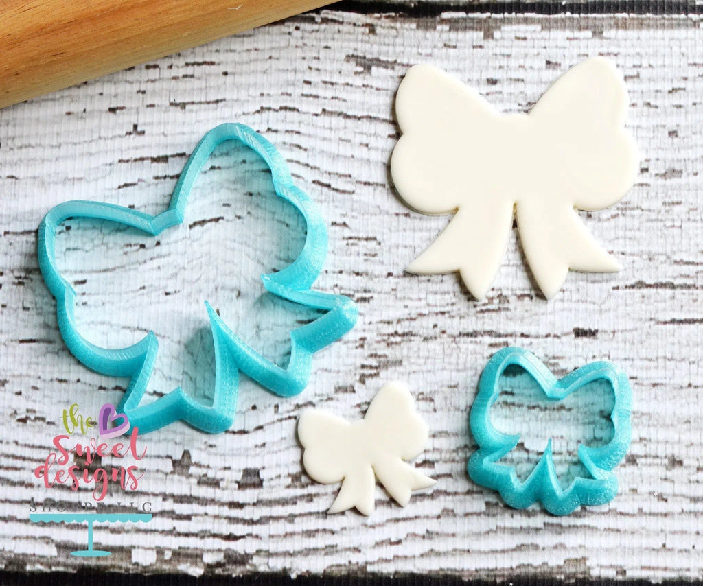 Cookie Cutters - Girly Bow v2- Cookie Cutter - The Sweet Designs Shoppe - - Accesories, ALL, bow, Clothing / Accessories, Cookie Cutter, Girl, Girly, Promocode