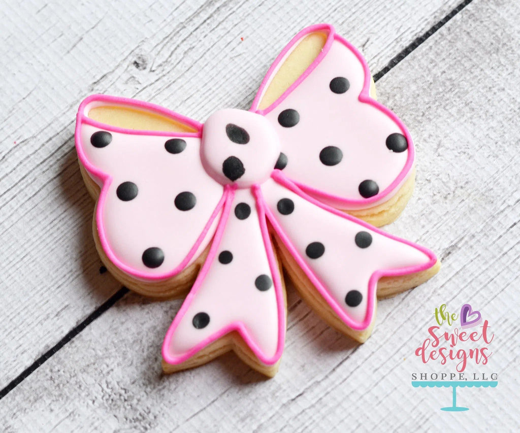 Cookie Cutters - Girly Bow v2- Cookie Cutter - The Sweet Designs Shoppe - - Accesories, ALL, bow, Clothing / Accessories, Cookie Cutter, Girl, Girly, Promocode