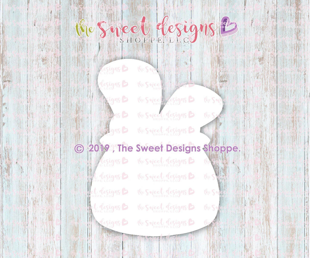 Cookie Cutters - Girly Bunny Face - Cookie Cutter - The Sweet Designs Shoppe - - 2019, ALL, Animal, Animals, Cookie Cutter, Easter / Spring, easter collection 2019, Promocode, Spring