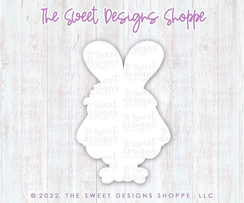 Cookie Cutters - Girly Chick with Bunting - Cookie Cutter - Sweet Designs Shoppe - - ALL, Animal, Animals, Animals and Insects, bunny, Cookie Cutter, easter, Easter / Spring, Promocode