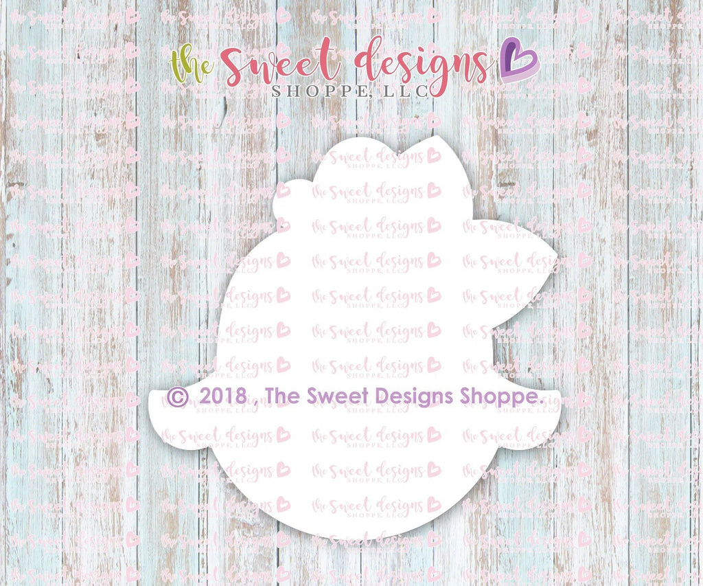 Cookie Cutters - Girly Little Chick - Cookie Cutter - The Sweet Designs Shoppe - - ALL, Animal, Cookie Cutter, Easter, Easter / Spring, Promocode, Spring