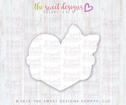 Cookie Cutters - Girly Nerdy Heart - Cookie Cutter - The Sweet Designs Shoppe - TSDS - - ALL,Cookie Cutter,Nerdy,Promocode,R,Valentine,Valentines
