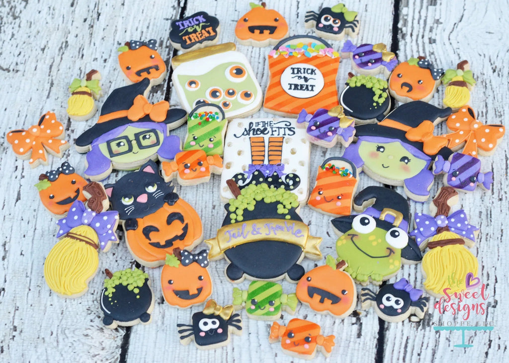 Cookie Cutters - Girly Pumpkin v2- Cookie Cutter - Sweet Designs Shoppe - - ALL, Cookie Cutter, Customize, Fall, Fall / Halloween, Fall / Thanksgiving, Food, Food & Beverages, halloween, monster, Promocode, Pumpkin, thanksgiving, zombie, Zombies, Zombies and Monsters