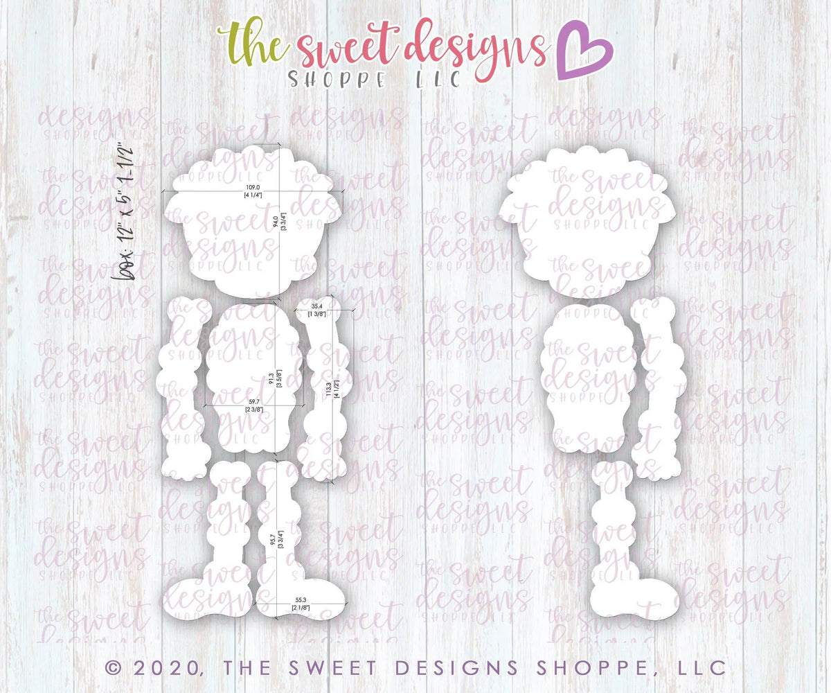 Cookie Cutters - Girly Skeleton Set - Set of 4 - Cookie Cutters - The Sweet Designs Shoppe - TSDS - - ALL,Cookie Cutter,dia de los muertos,Dia de Muertos,halloween,Halloween set,Halloween Sets,mexico,Promocode,regular sets,set,sets,STL