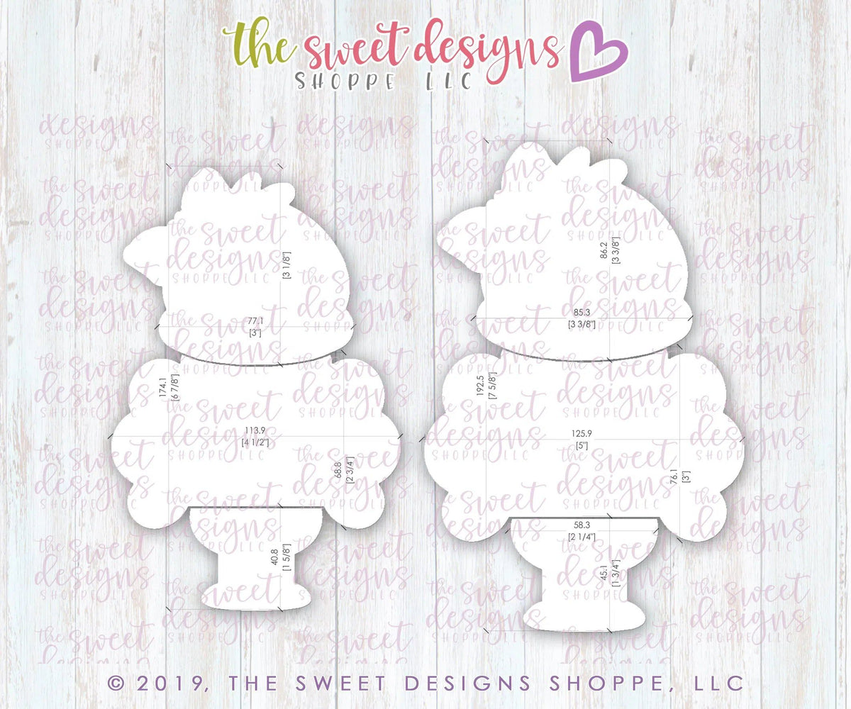 Cookie Cutters - Girly Turkey Set - Cookie Cutters - The Sweet Designs Shoppe - TSDS - - ALL,Animal,Animals,Animals and Insects,Cookie Cutter,Fall / Thanksgiving,Mini Set,Mini Sets,Promocode,regular sets,set,sets,thanksgiving