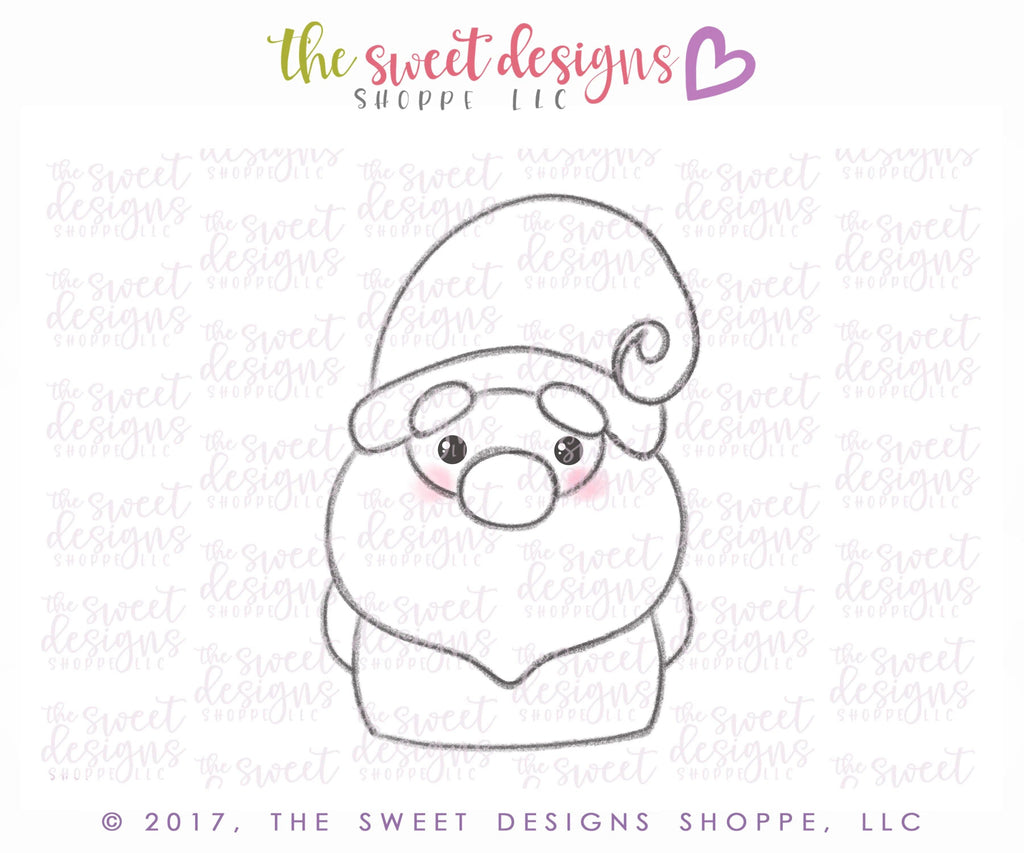 Cookie Cutters - Gnome - Cookie Cutter - The Sweet Designs Shoppe - - 2018, ALL, Christmas, Christmas / Winter, ChristmasTop15, Cookie Cutter, gnome, Miscellaneous, Promocode