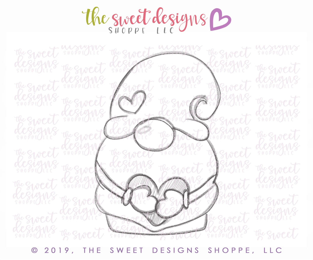 Cookie Cutters - Gnome - Cookie Cutter - The Sweet Designs Shoppe - TSDS - - ALL,Christmas,Christmas / Winter,ChristmasTop15,Cookie Cutter,gnome,Miscellaneous,Promocode