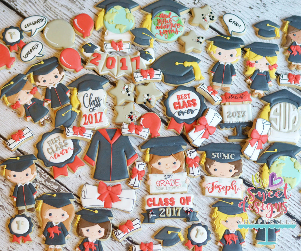 Cookie Cutters - Graduation Cap V2 - Cookie Cutter - The Sweet Designs Shoppe - - ALL, celebration, Clothing / Accessories, Cookie Cutter, Grad, graduation, graduations, Promocode, School, School / Graduation