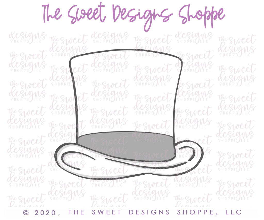 Cookie Cutters - Grandpa's Hat - Cookie Cutter - The Sweet Designs Shoppe - TSDS - - 051520,ALL,Cookie Cutter,dad,Father,Fathers Day,Gentleman,grandfather,hat,Promocode,tuxedo,vintage