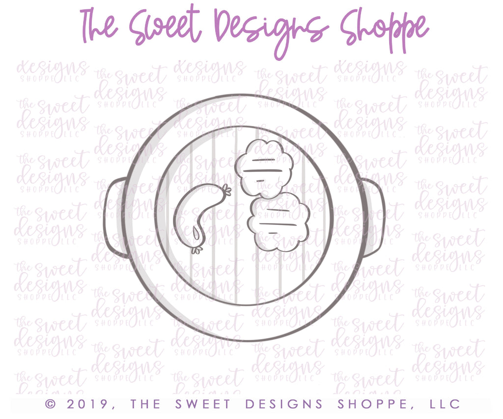 Cookie Cutters - Grill Set - Cookie Cutters - The Sweet Designs Shoppe - TSDS - - ALL,Cookie Cutter,dad,Father,Fathers Day,grandfather,Mini Sets,mother,Mothers Day,Promocode,regular sets,set,STL