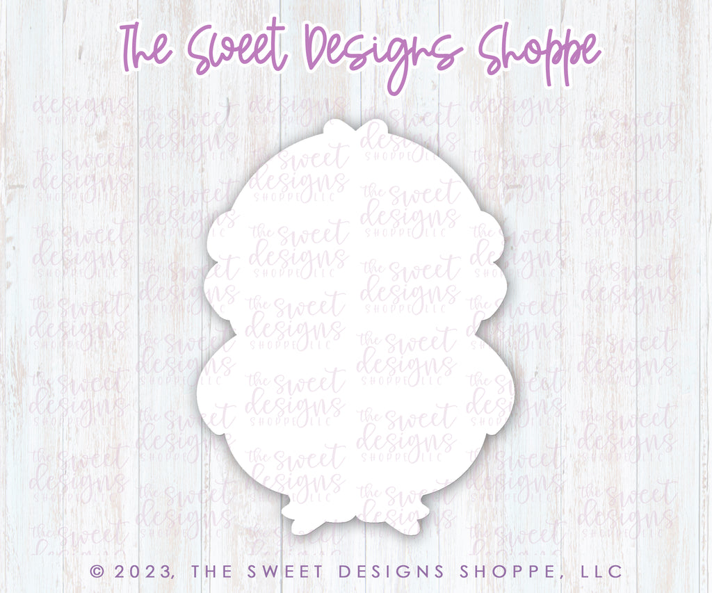 Cookie Cutters - Groovy Chick Set - Set of 2 - Cookie Cutters - The Sweet Designs Shoppe - TSDS - - ALL,Animal,Animals,Animals and Insects,Cookie Cutter,Easter,Easter / Spring,Mini Sets,Promocode,regular sets,set,STL