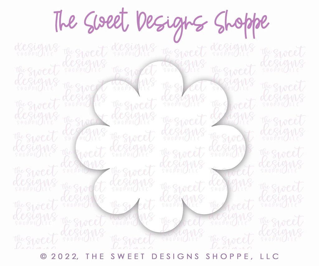 Cookie Cutters - Groovy Daisy Plaque A - Cookie Cutter - Sweet Designs Shoppe - - ALL, Cookie Cutter, Easter, Easter / Spring, Flower, Flowers, Leaves and Flowers, MOM, Mom Plaque, mother, Mothers Day, Nature, Plaque, Plaques, PLAQUES HANDLETTERING, Promocode, Trees Leaves and Flowers, Woodlands Leaves and Flowers