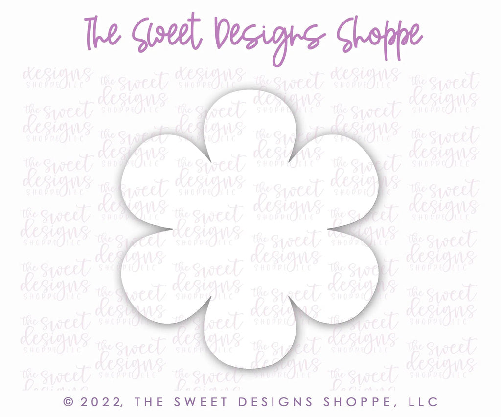Cookie Cutters - Groovy Daisy Plaque B - Cookie Cutter - Sweet Designs Shoppe - - ALL, Cookie Cutter, Easter, Easter / Spring, Flower, Flowers, Leaves and Flowers, MOM, Mom Plaque, mother, Mothers Day, Nature, Plaque, Plaques, PLAQUES HANDLETTERING, Promocode, Trees Leaves and Flowers, Woodlands Leaves and Flowers