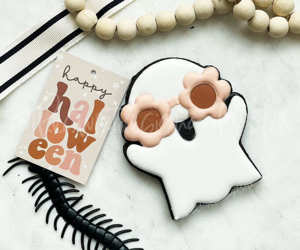 Cookie Cutters - Groovy Ghost - Cookie Cutter - Sweet Designs Shoppe - - ALL, Boo, Cookie Cutter, Ghost, halloween, Promocode