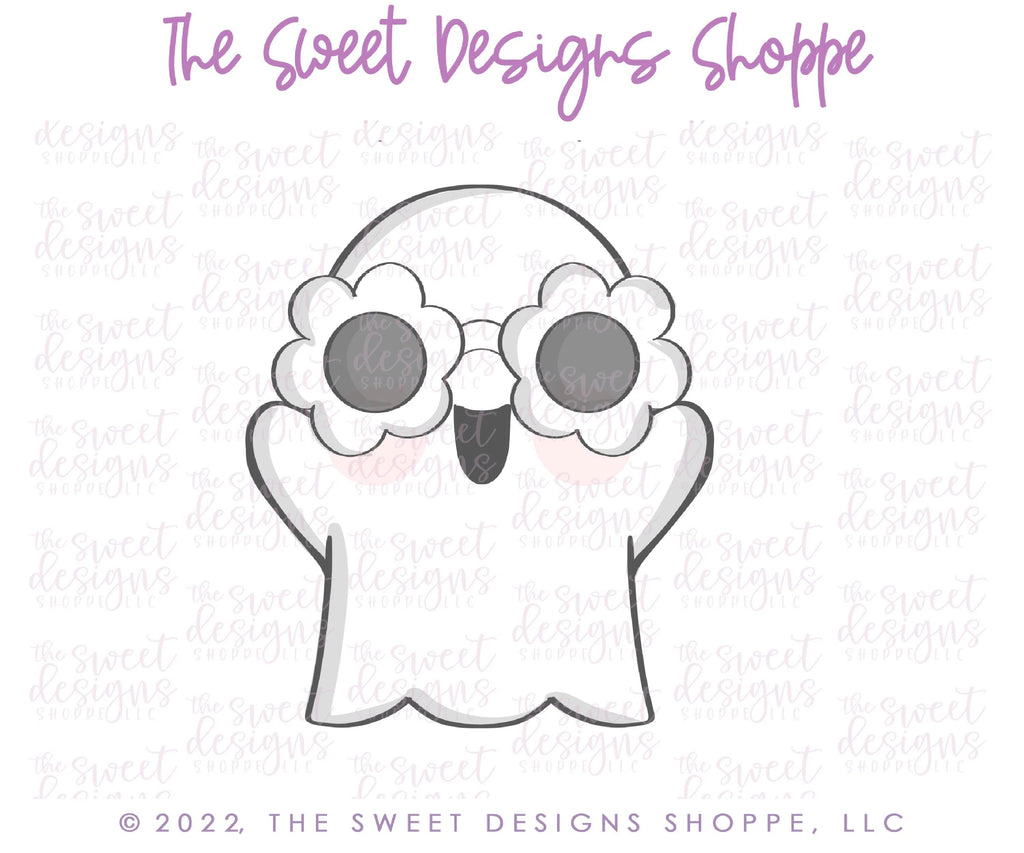 Cookie Cutters - Groovy Ghost - Cookie Cutter - Sweet Designs Shoppe - - ALL, Boo, Cookie Cutter, Ghost, halloween, Promocode