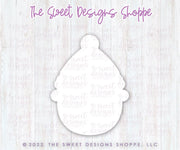 Cookie Cutters - Groovy Simple Santa Face - Cookie Cutter - The Sweet Designs Shoppe - TSDS - - ALL,Christmas,Christmas / Winter,Christmas Cookies,Cookie Cutter,groovy,home,Promocode,Santa,Santa Face,STL