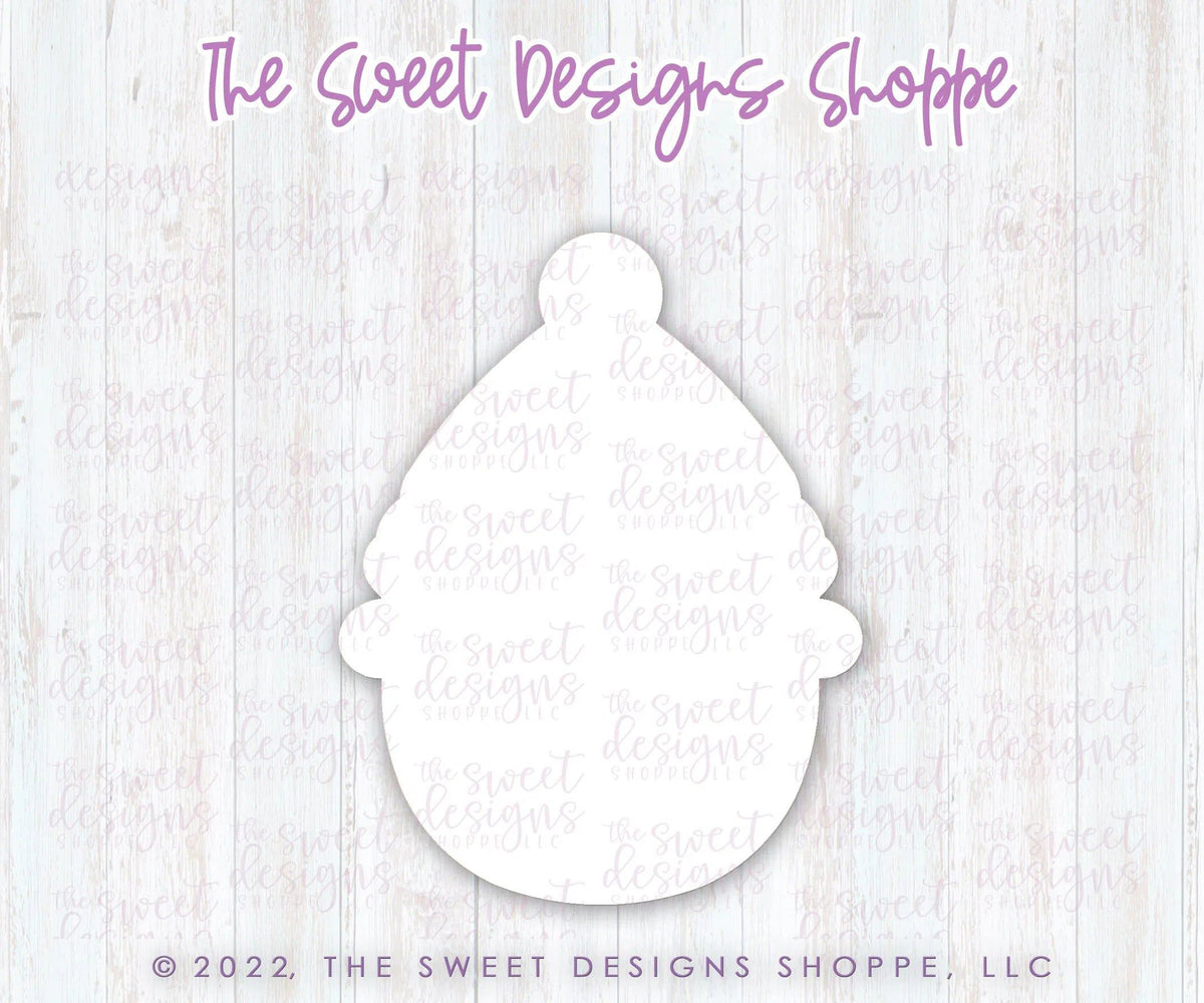 Cookie Cutters - Groovy Simple Santa Face - Cookie Cutter - The Sweet Designs Shoppe - TSDS - - ALL,Christmas,Christmas / Winter,Christmas Cookies,Cookie Cutter,groovy,home,Promocode,Santa,Santa Face,STL