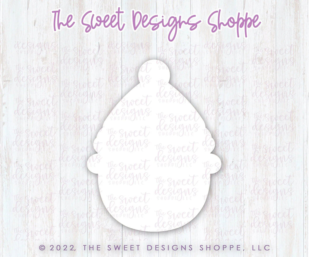 Cookie Cutters - Groovy Simple Santa Face - Cookie Cutter - The Sweet Designs Shoppe - TSDS - - ALL,Christmas,Christmas / Winter,Christmas Cookies,Cookie Cutter,groovy,home,Promocode,Santa,Santa Face