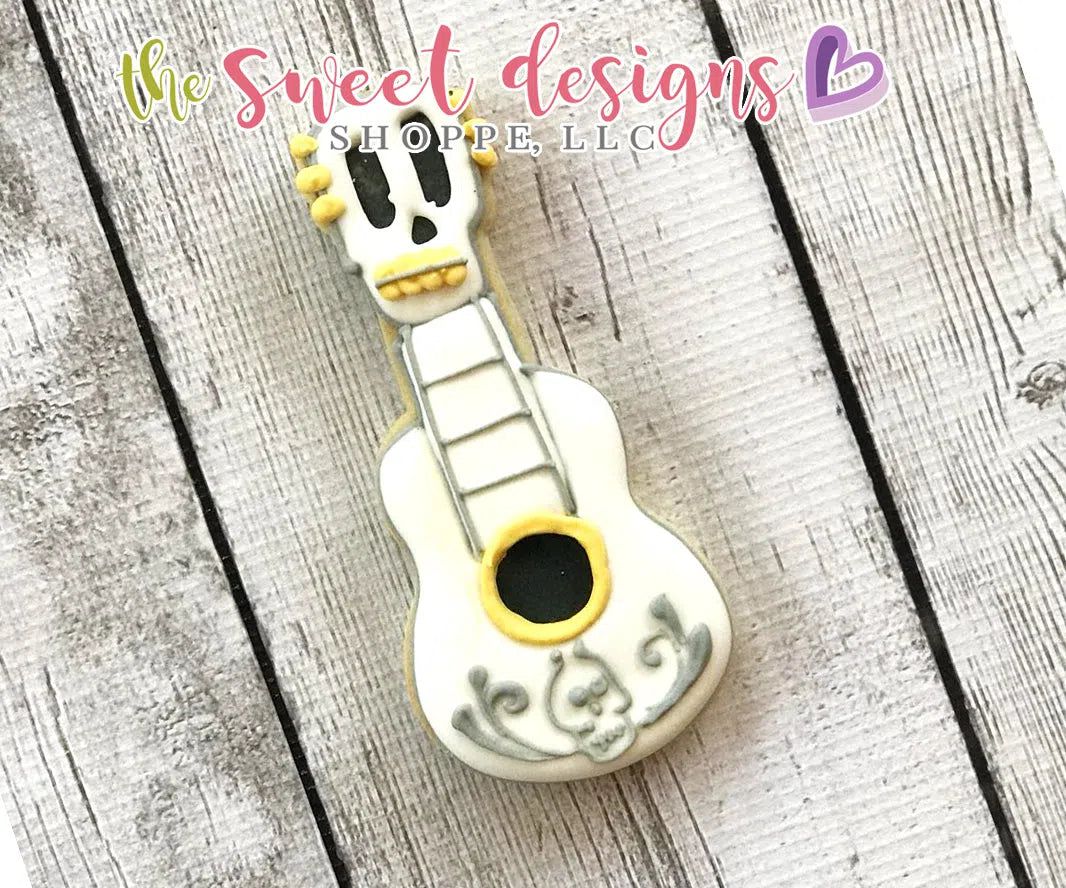 Cookie Cutters - Guitar - Cookie Cutter - The Sweet Designs Shoppe - TSDS - - ALL,Cinco de Mayo,Cookie Cutter,fiesta,Hobbies,instruments,mariachi,Mexico,music,Promocode,STL