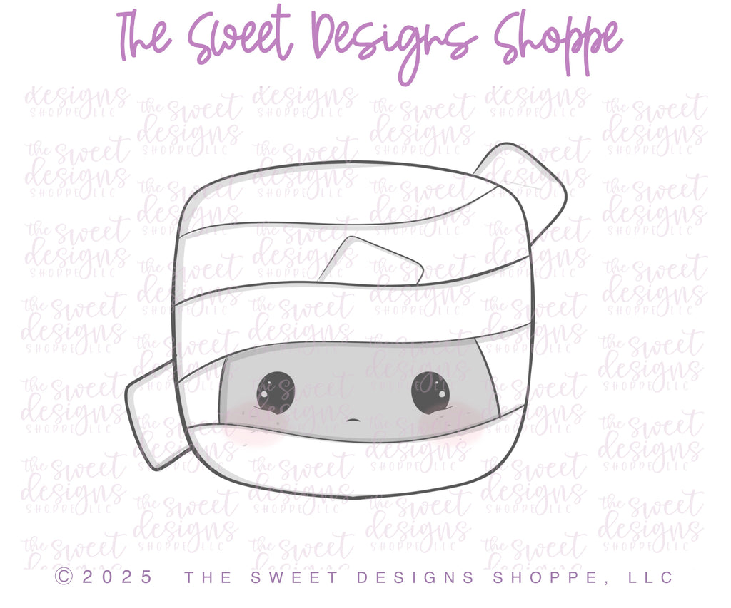 Cookie Cutters - Halloween Character Treat Bag Sets - Cookie Cutters Set - Set of 6 - Cookie Cutters - The Sweet Designs Shoppe - TSDS - - ALL,Cookie Cutter,dracula,Frankenstein,Frankestein,halloween,monster,mummy,Promocode,regular sets,set,STL,Witch