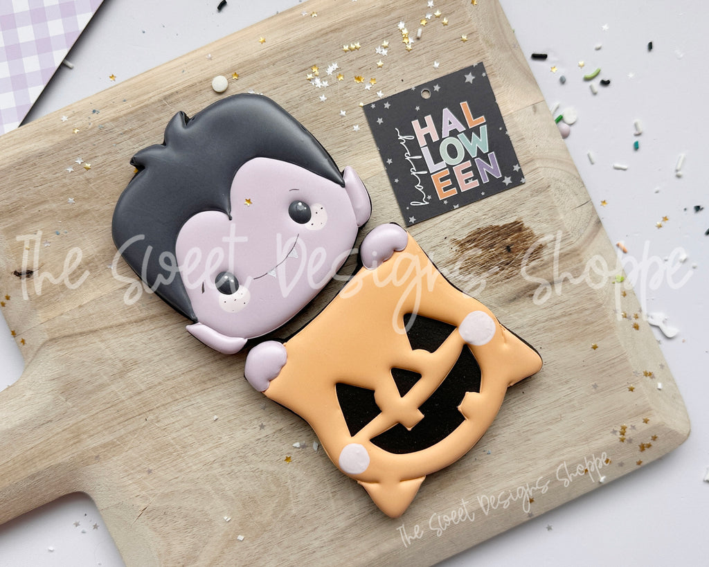Cookie Cutters - Halloween Character Treat Bag Sets - Cookie Cutters Set - Set of 6 - Cookie Cutters - The Sweet Designs Shoppe - TSDS - - ALL,Cookie Cutter,dracula,Frankenstein,Frankestein,halloween,monster,mummy,Promocode,regular sets,set,STL,Witch