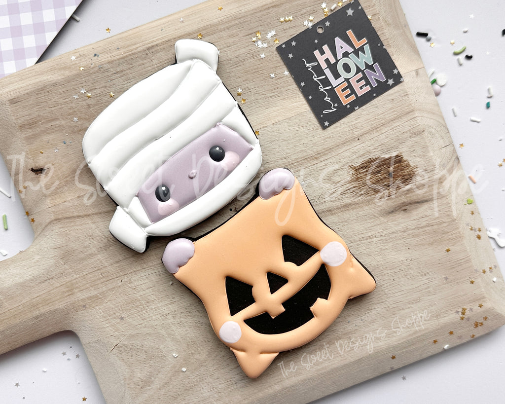 Cookie Cutters - Halloween Character Treat Bag Sets - Cookie Cutters Set - Set of 6 - Cookie Cutters - The Sweet Designs Shoppe - TSDS - - ALL,Cookie Cutter,dracula,Frankenstein,Frankestein,halloween,monster,mummy,Promocode,regular sets,set,STL,Witch