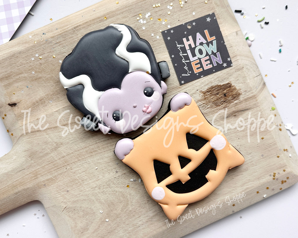 Cookie Cutters - Halloween Character Treat Bag Sets - Cookie Cutters Set - Set of 6 - Cookie Cutters - The Sweet Designs Shoppe - TSDS - - ALL,Cookie Cutter,dracula,Frankenstein,Frankestein,halloween,monster,mummy,Promocode,regular sets,set,STL,Witch