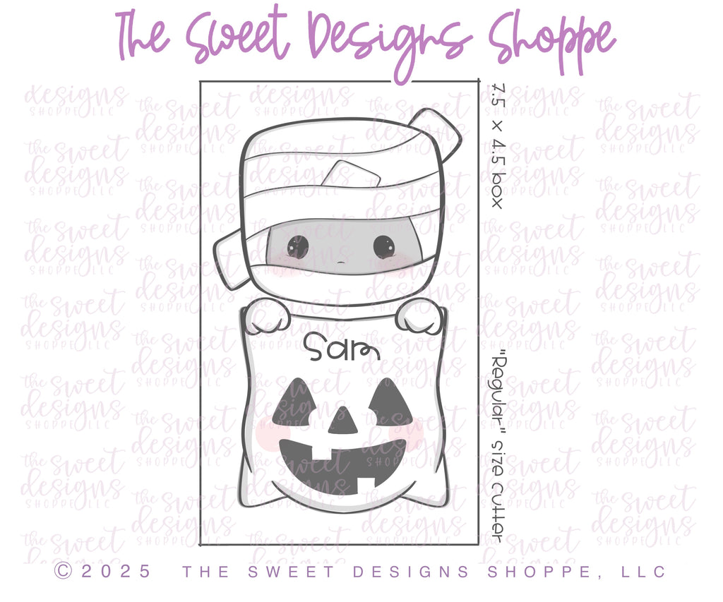 Cookie Cutters - Halloween Character Treat Bag Sets - Cookie Cutters Set - Set of 6 - Cookie Cutters - The Sweet Designs Shoppe - TSDS - - ALL,Cookie Cutter,dracula,Frankenstein,Frankestein,halloween,monster,mummy,Promocode,regular sets,set,STL,Witch
