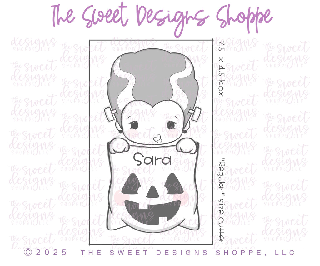 Cookie Cutters - Halloween Character Treat Bag Sets - Cookie Cutters Set - Set of 6 - Cookie Cutters - The Sweet Designs Shoppe - TSDS - - ALL,Cookie Cutter,dracula,Frankenstein,Frankestein,halloween,monster,mummy,Promocode,regular sets,set,STL,Witch