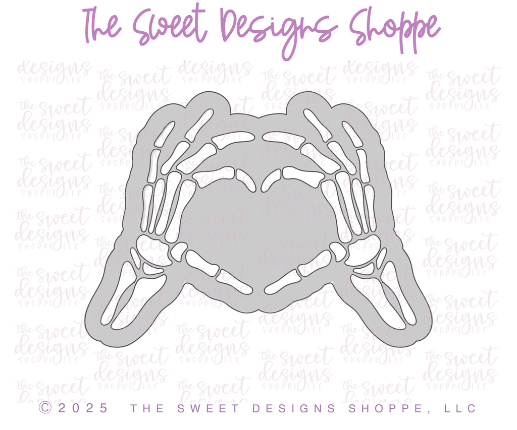 Cookie Cutters - Halloween & Love Cookie Cutter Set - Set of 5 - Cookie Cutters - The Sweet Designs Shoppe - TSDS - - ALL,Cookie Cutter,Ghost,halloween,Promocode,regular sets,set,STL