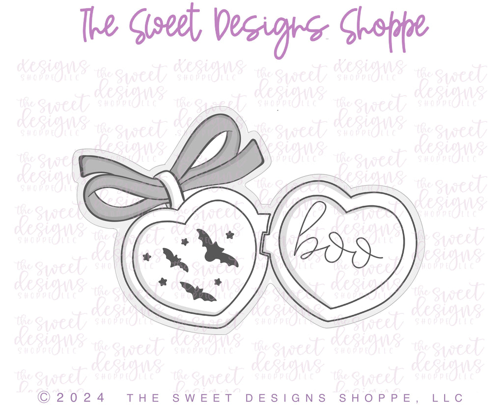 Cookie Cutters - Halloween & Love Cookie Cutter Set - Set of 5 - Cookie Cutters - The Sweet Designs Shoppe - TSDS - - ALL,Cookie Cutter,Ghost,halloween,Promocode,regular sets,set,STL