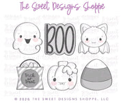 Cookie Cutters - Halloween Set - Set of 6 - Cookie Cutters - The Sweet Designs Shoppe - TSDS - - ALL,Cookie Cutter,Fall / Halloween,Halloween,Halloween set,Halloween Sets,Mini Sets,Promocode,set,STL