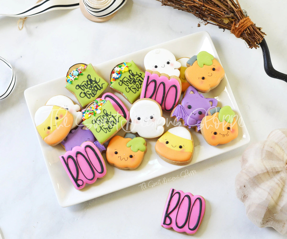 Cookie Cutters - Halloween Set - Set of 6 - Cookie Cutters - The Sweet Designs Shoppe - TSDS - - ALL,Cookie Cutter,Fall / Halloween,Halloween,Halloween set,Halloween Sets,Mini Sets,Promocode,set,STL