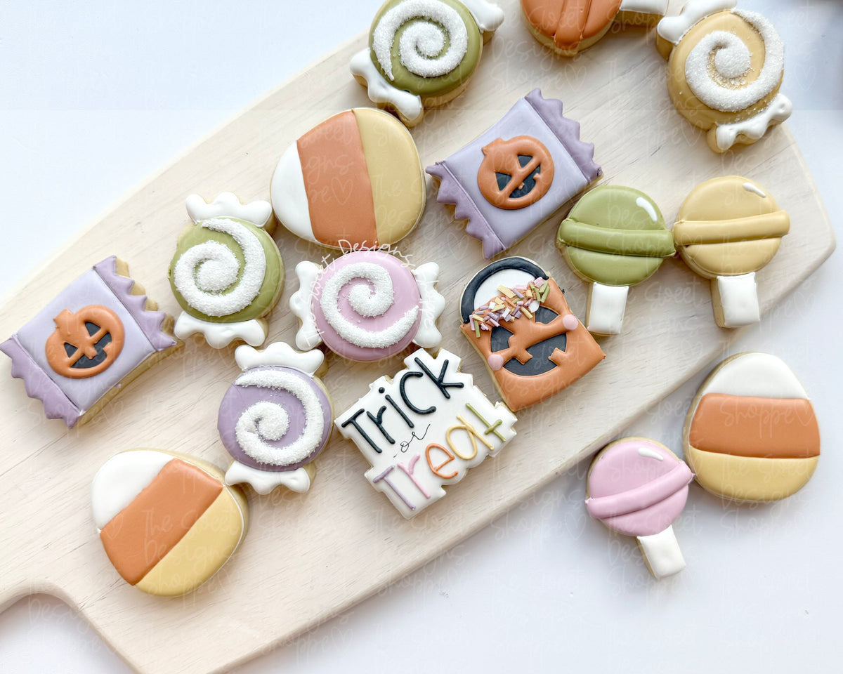 Cookie Cutters - Halloween Treats Set - Set of 6 - Cookie Cutters - The Sweet Designs Shoppe - TSDS - - ALL,Cookie Cutter,halloween,Promocode,set,STL