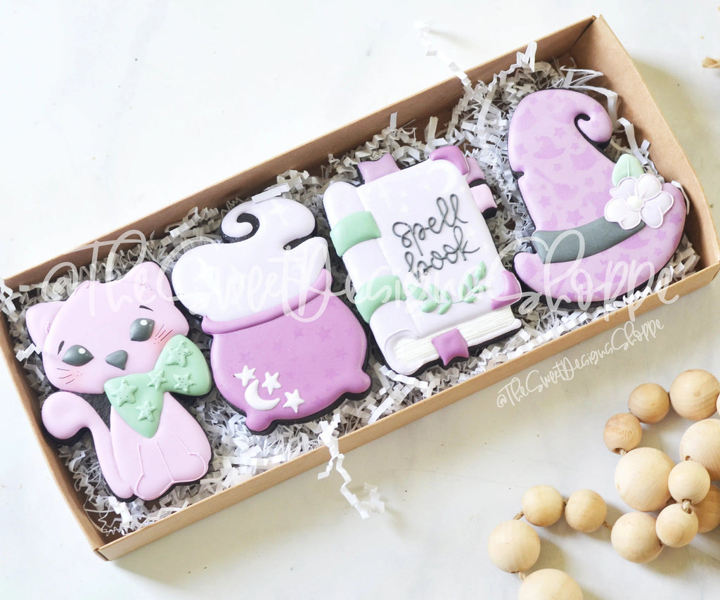 Cookie Cutters - Halloween Witch Set - Cookie Cutters - The Sweet Designs Shoppe - TSDS - - ALL,Cookie Cutter,halloween,Halloween set,Halloween Sets,Mini Sets,Promocode,regular sets,set