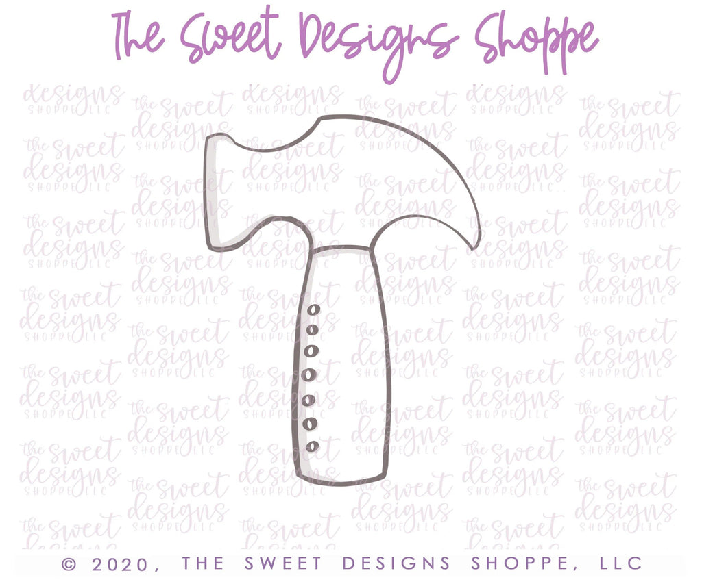 Cookie Cutters - Hammer v2 - Cookie Cutter - The Sweet Designs Shoppe - TSDS - - ALL,Cookie Cutter,dad,Father,father's day,grandfather,Hobbies,Home,mother,Mothers Day,Promocode,tools