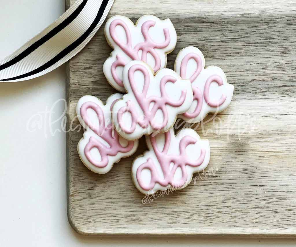 Cookie Cutters - Hand Letter "abc" - Cookie Cutter - Sweet Designs Shoppe - - ABC, ALL, back to school, Cookie Cutter, handlettering, letter, Lettering, Letters, letters and numbers, Plaque, Plaques, PLAQUES HANDLETTERING, Promocode, School, School / Graduation, school supplies, text