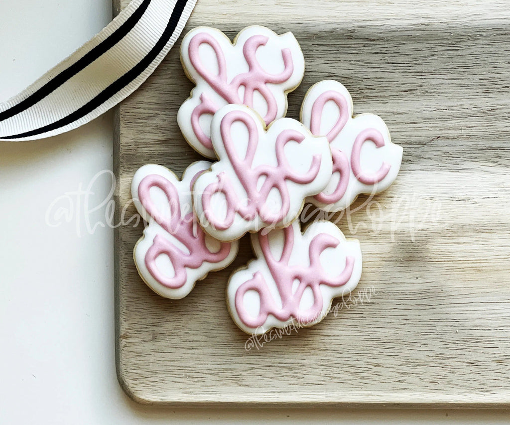 Cookie Cutters - Hand Letter "abc" - Cookie Cutter - The Sweet Designs Shoppe - - ABC, ALL, back to school, Cookie Cutter, handlettering, letter, Lettering, Letters, letters and numbers, Plaque, Plaques, PLAQUES HANDLETTERING, Promocode, School, School / Graduation, school supplies, text