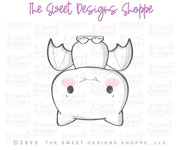 Cookie Cutters - Hanging Bat - Cookie Cutter - The Sweet Designs Shoppe - TSDS - - ALL,Animal,Animals,Bat,Cookie Cutter,Customize,Fall / Halloween,halloween,Promocode,STL