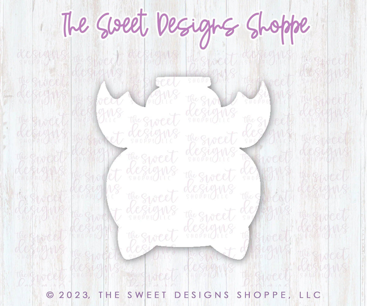 Cookie Cutters - Hanging Bat - Cookie Cutter - The Sweet Designs Shoppe - TSDS - - ALL,Animal,Animals,Bat,Cookie Cutter,Customize,Fall / Halloween,halloween,Promocode,STL