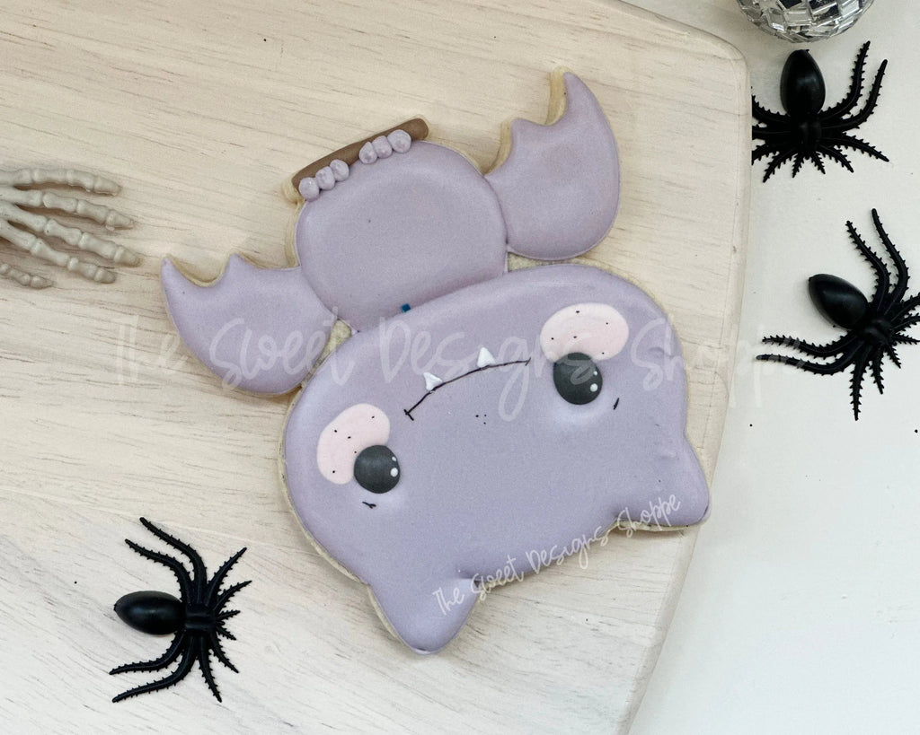 Cookie Cutters - Hanging Bat - Cookie Cutter - The Sweet Designs Shoppe - - ALL, Animal, Animals, Bat, Cookie Cutter, Customize, Fall / Halloween, halloween, Promocode