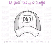 Cookie Cutters - Happy FATHER'S Day Plaque & Baseball Cap Cookie Cutter Set - Set of 2 - Cookie Cutters - The Sweet Designs Shoppe - TSDS - - ALL,baseball,Cookie Cutter,dad,Father,Fathers Day,grandfather,Mini Sets,Plaque,Plaques,PLAQUES HANDLETTERING,Promocode,regular sets,set,sport,sports,STL,Summer