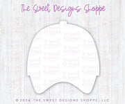 Cookie Cutters - Happy FATHER'S Day Plaque & Baseball Cap Cookie Cutter Set - Set of 2 - Cookie Cutters - The Sweet Designs Shoppe - TSDS - - ALL,baseball,Cookie Cutter,dad,Father,Fathers Day,grandfather,Mini Sets,Plaque,Plaques,PLAQUES HANDLETTERING,Promocode,regular sets,set,sport,sports,STL,Summer