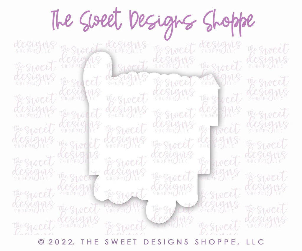 Cookie Cutters - happy FIRST day Plaque - Cookie Cutter - The Sweet Designs Shoppe - - ALL, back to school, Cookie Cutter, Plaque, Plaques, PLAQUES HANDLETTERING, Promocode, School, School / Graduation, school supplies