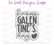 Cookie Cutters - happy GALENTINE'S day Plaque - Cookie Cutter - The Sweet Designs Shoppe - TSDS - - ALL,Cookie Cutter,I love you,Love,love you beary much,Plaque,Plaques,PLAQUES HANDLETTERING,Promocode,STL,valentines