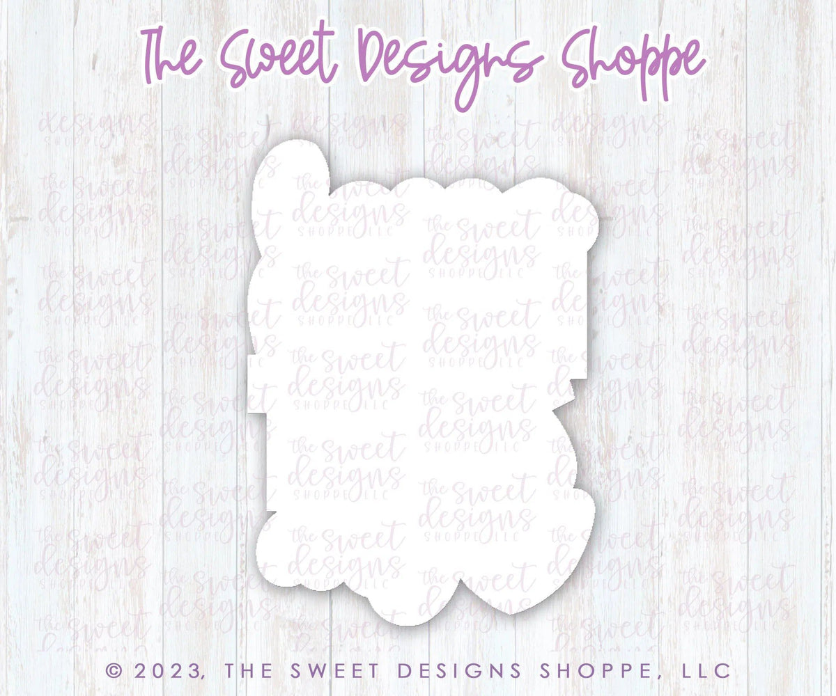 Cookie Cutters - happy GALENTINE'S day Plaque - Cookie Cutter - The Sweet Designs Shoppe - TSDS - - ALL,Cookie Cutter,I love you,Love,love you beary much,Plaque,Plaques,PLAQUES HANDLETTERING,Promocode,STL,valentines