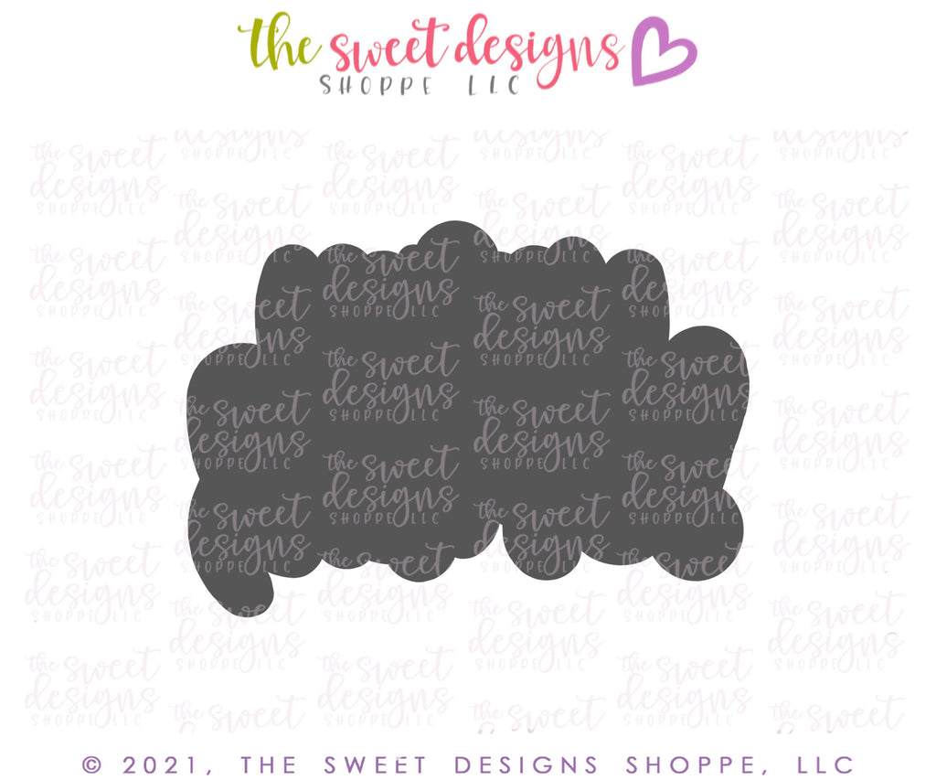 Cookie Cutters - Happy Halloween Plaque - Cookie Cutter - The Sweet Designs Shoppe - TSDS - - ALL,Boo,Cookie Cutter,Customize,Fall / Halloween,Ghost,halloween,Lettering,Monsters,Plaque,Promocode